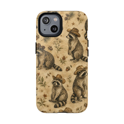 Painted Raccoon Magnetic Case