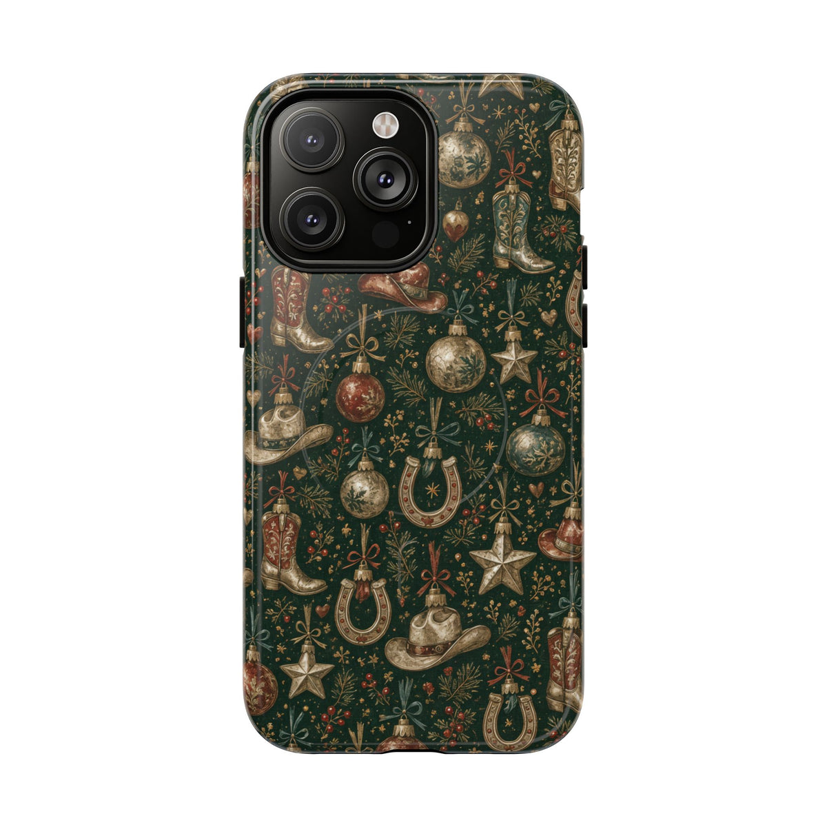 Cowboy Ornaments Magnetic Case