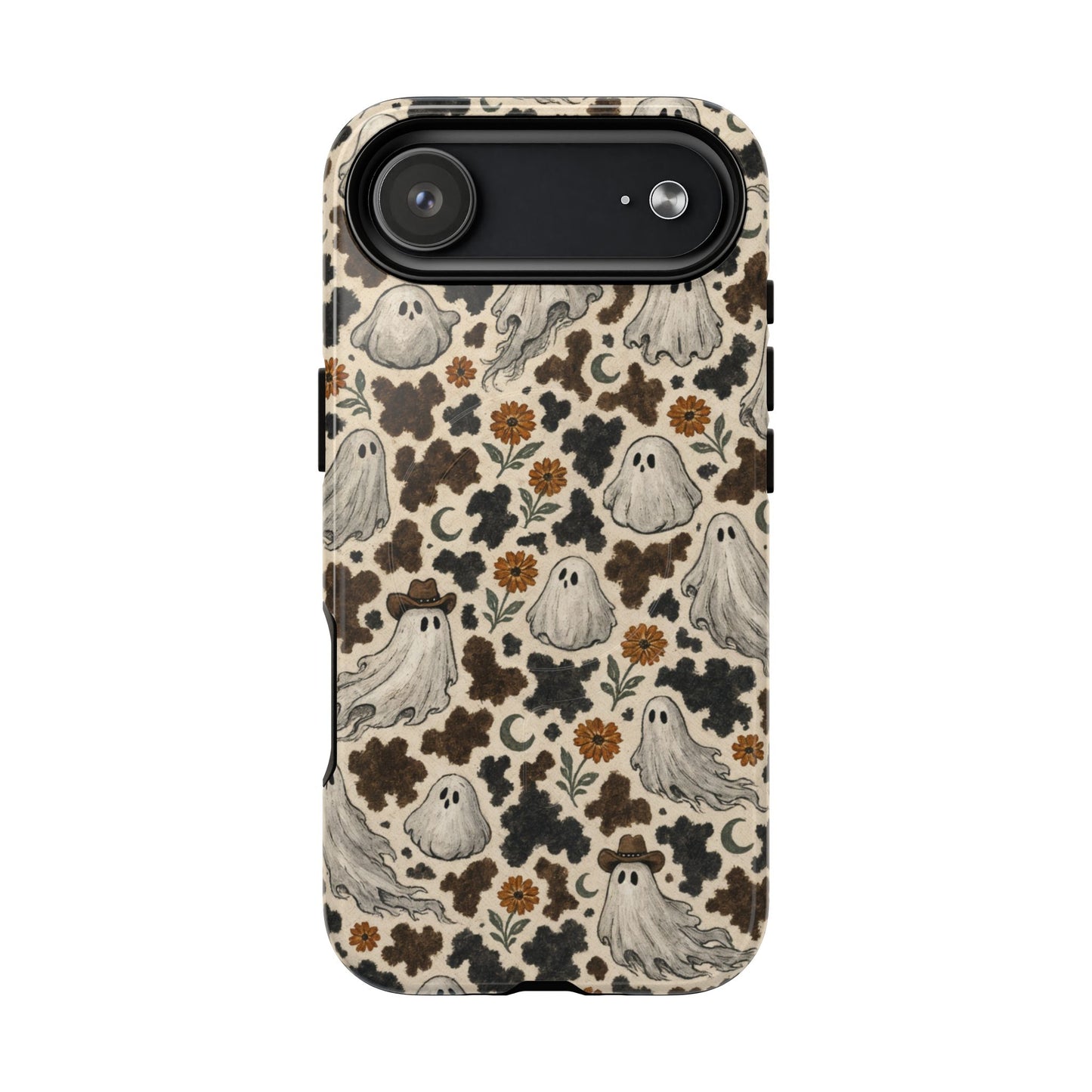 Ghostly Cowhide Magnetic Case
