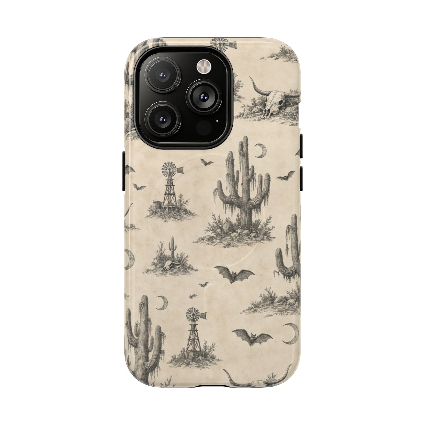Spooky Desert Toile Magnetic Case