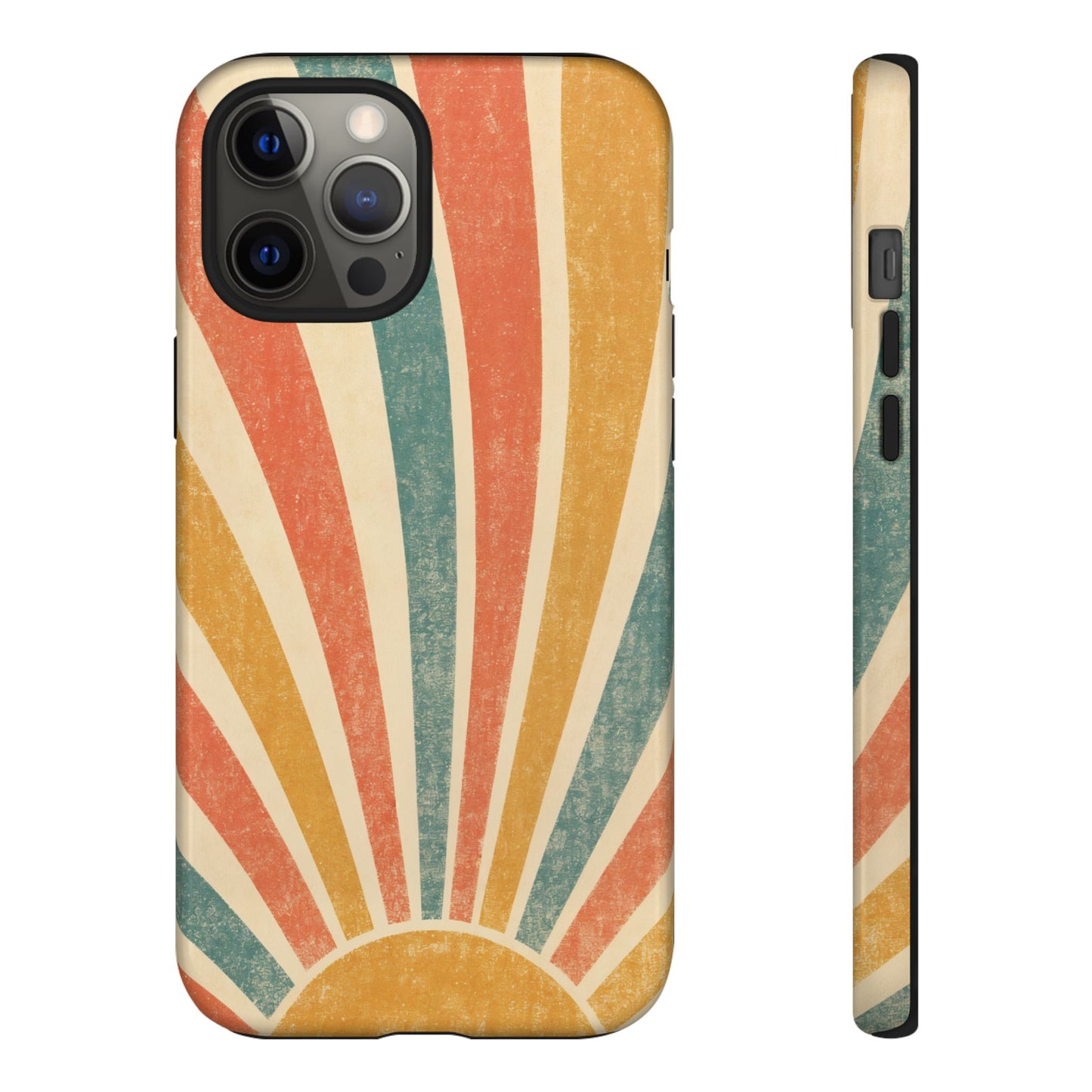 Retro Sun Rays Tough Case