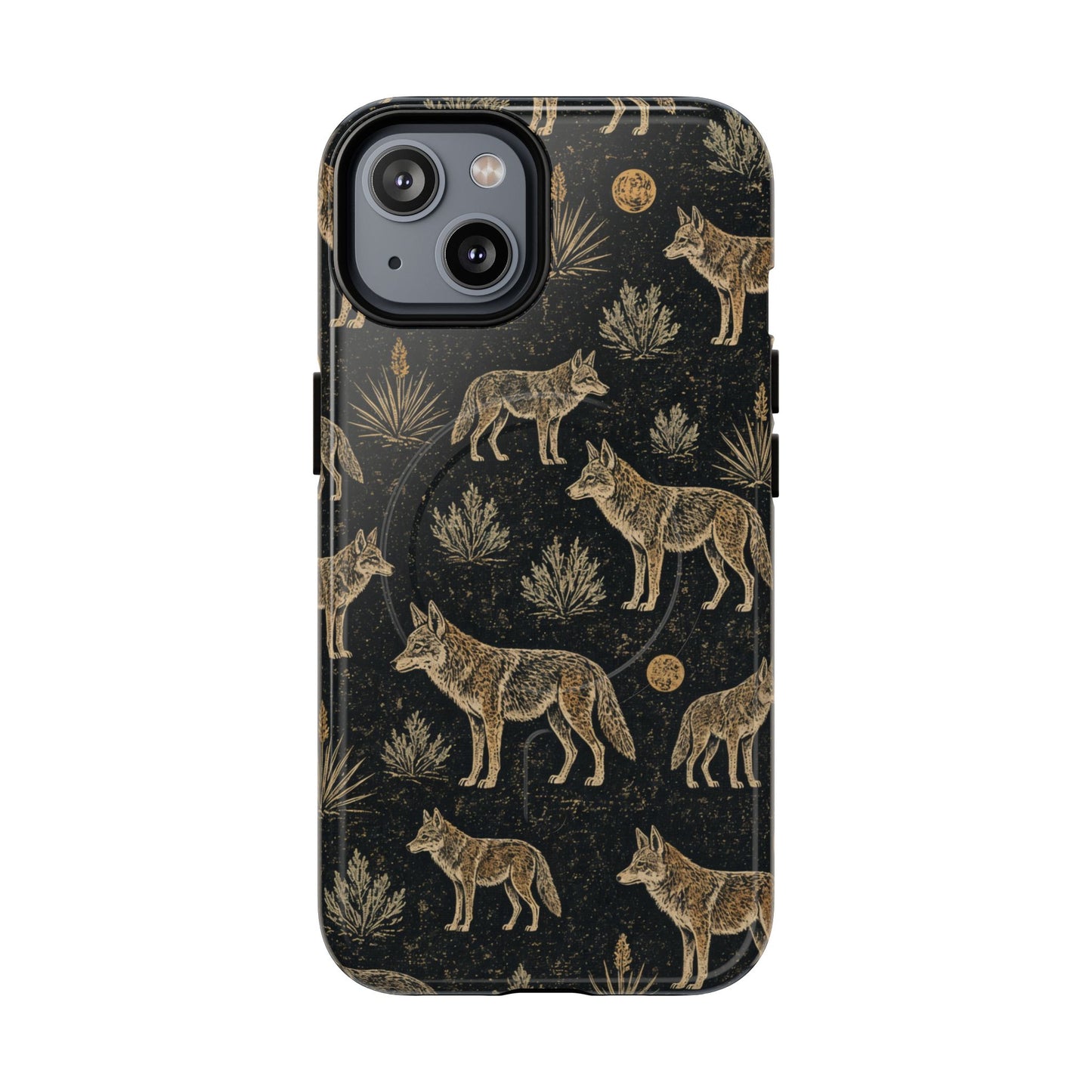 Moonlit Coyote Magnetic Case