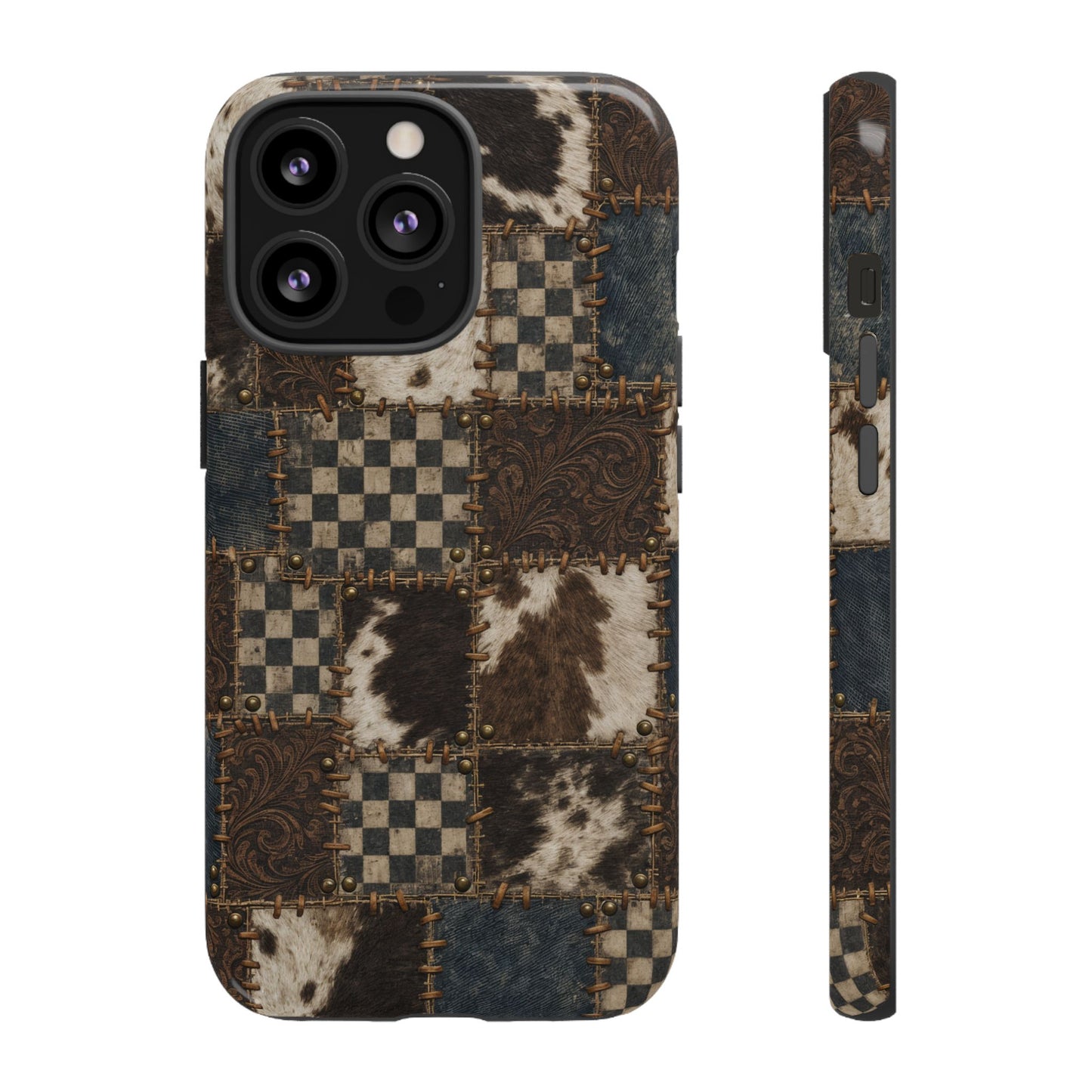 Tooled Patchwork Tough Case