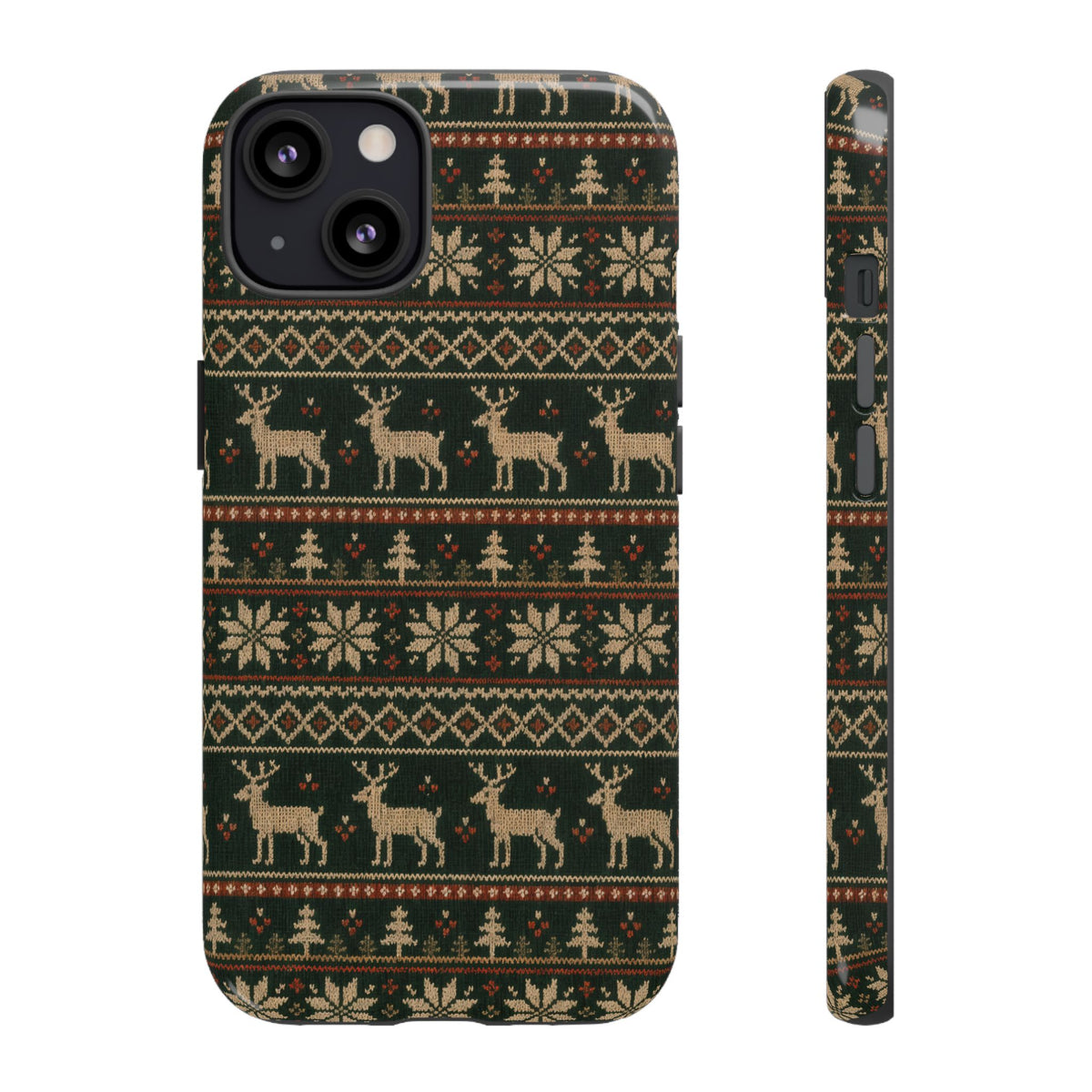 Fair Isle Deer Tough Case