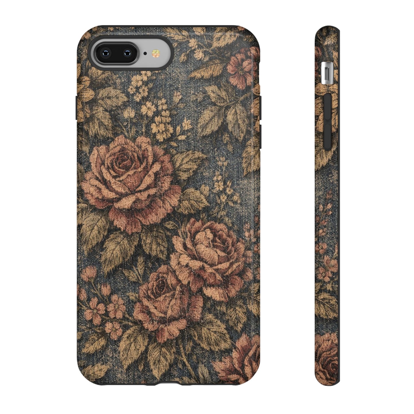 Denim Blooms Tough Case