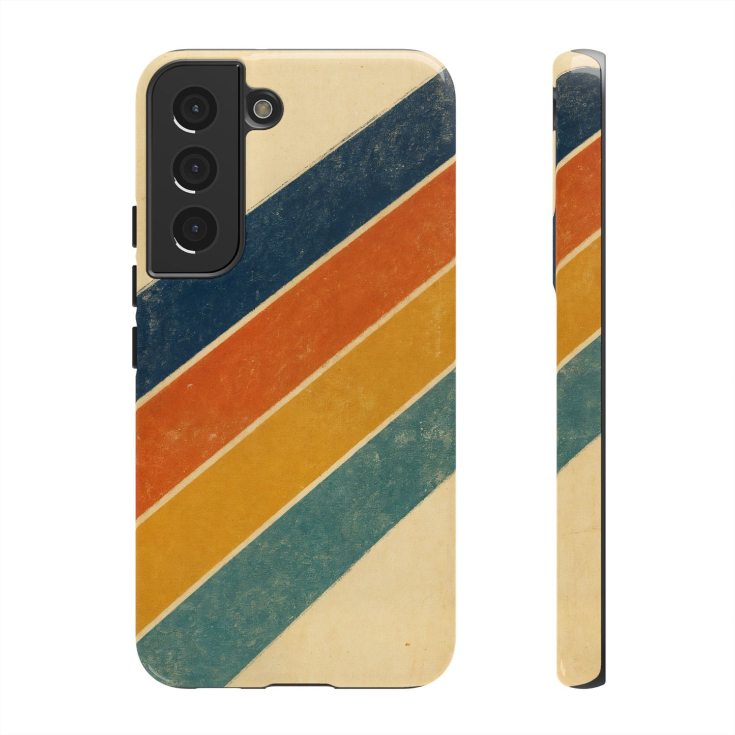 Retro Sunset Stripes Tough Case