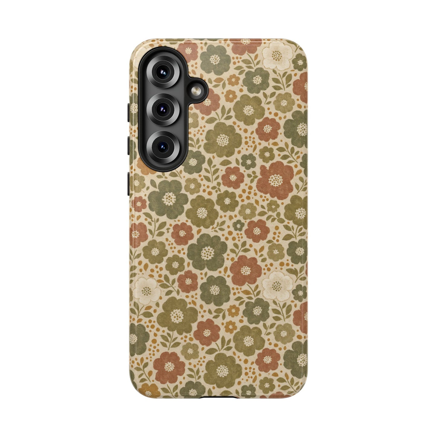 Retro Poppy Field Tough Case