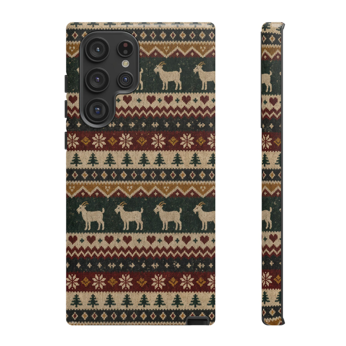 Fair Isle Goats Tough Case