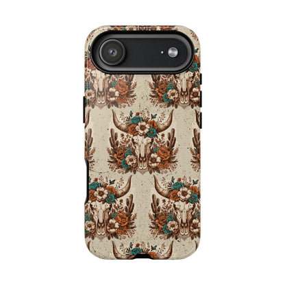 Boho Bull Skull Tough Case