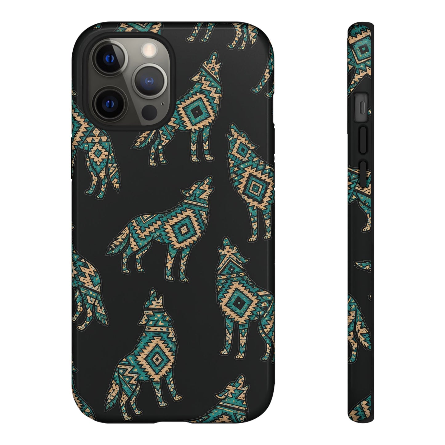 Turquoise Wolf Tough Case