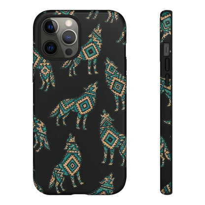 Turquoise Wolf Tough Case
