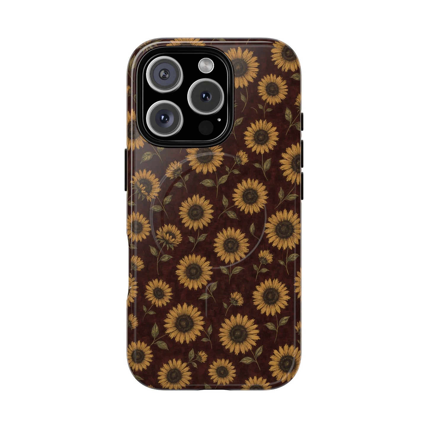 Autumn Sunflowers Magnetic Case