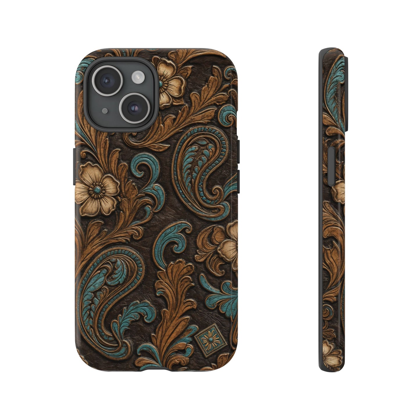 Tooled Paisley Tough Case