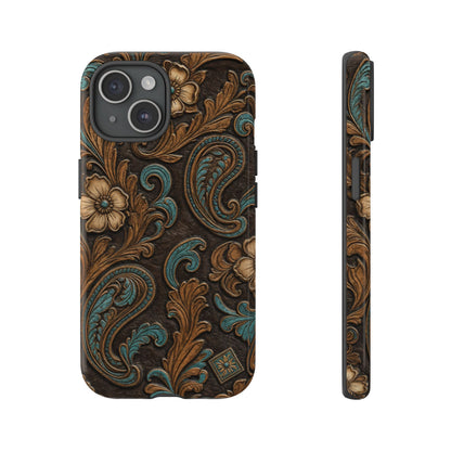 Tooled Paisley Tough Case