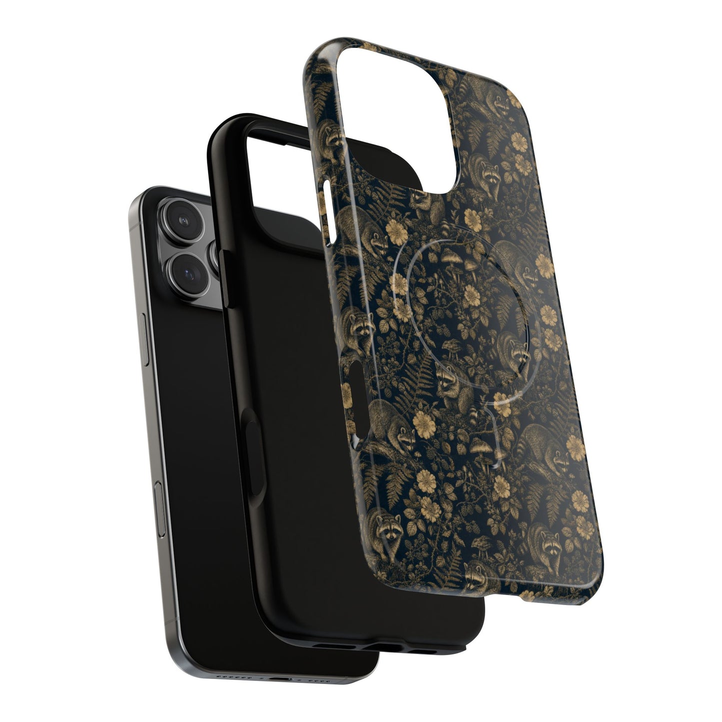 Midnight Raccoon Magnetic Case