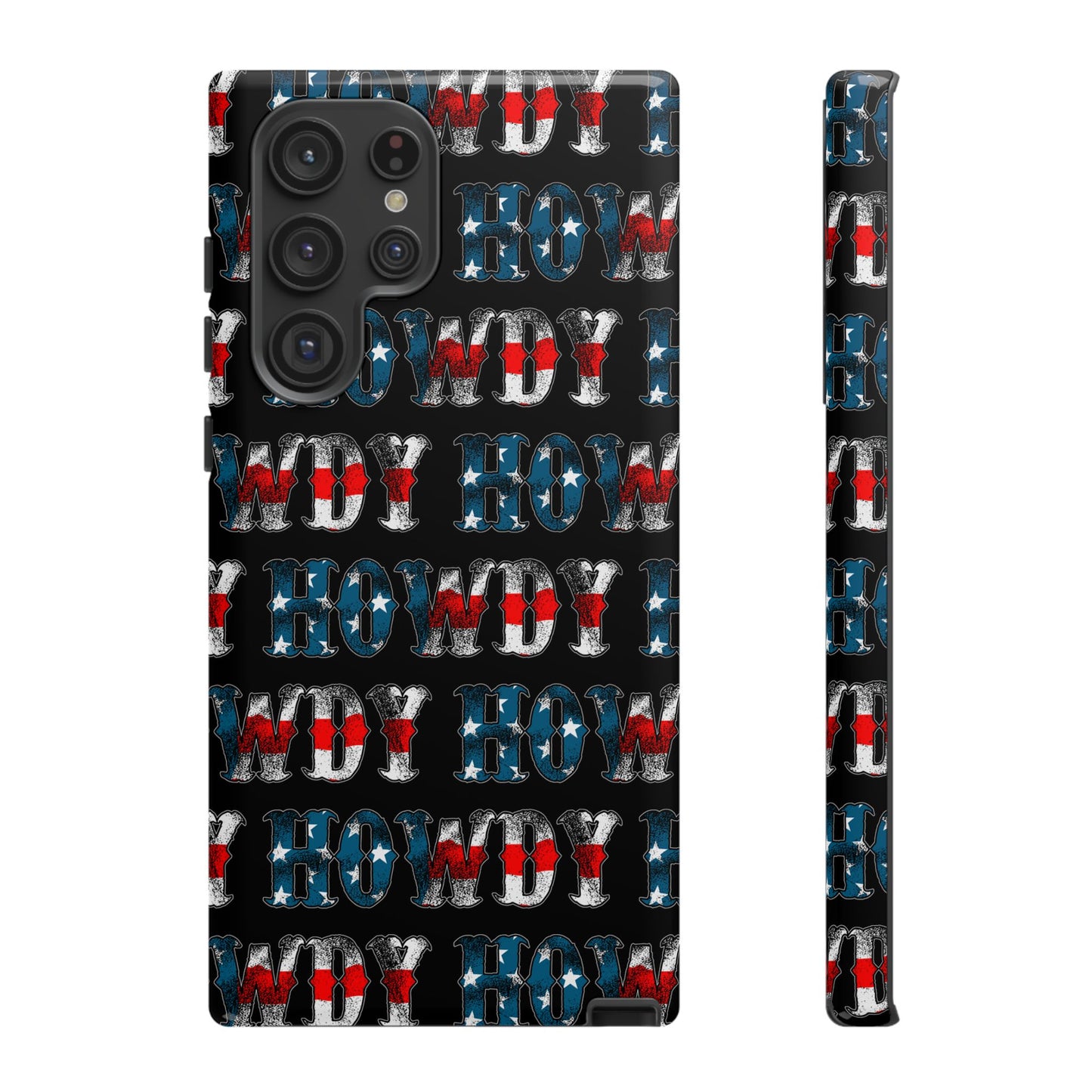 Patriotic Howdy Tough Case