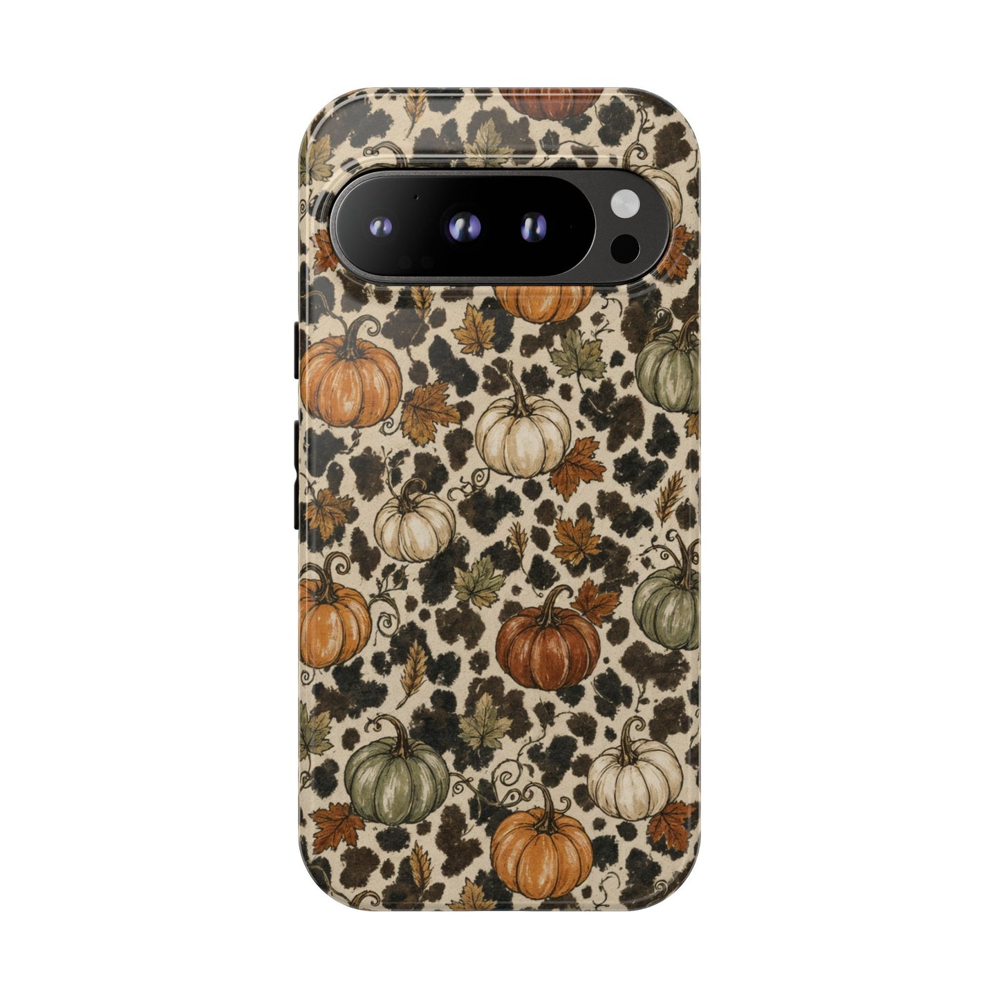 Cowhide Pumpkin Patch Tough Case