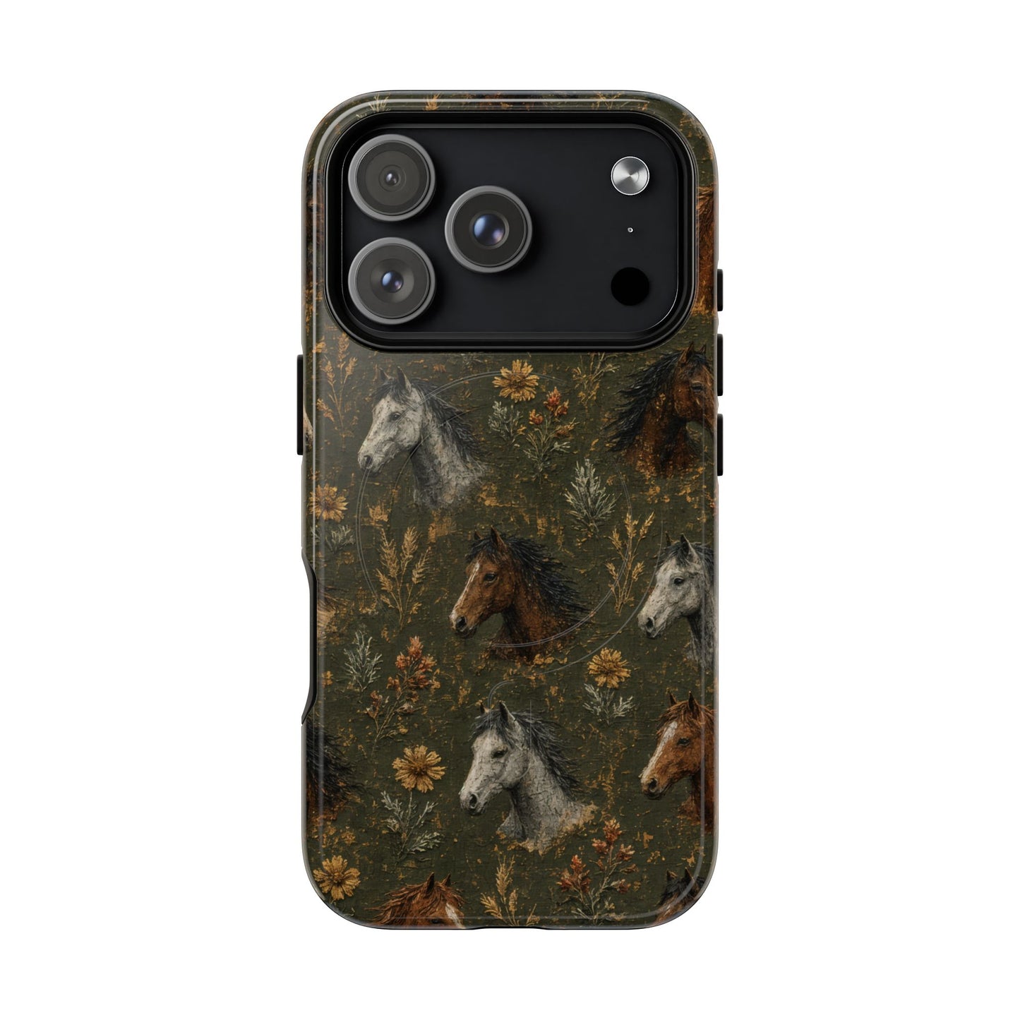 Autumn Horses Magnetic Case