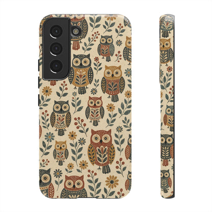 Folk Owls Tough Case
