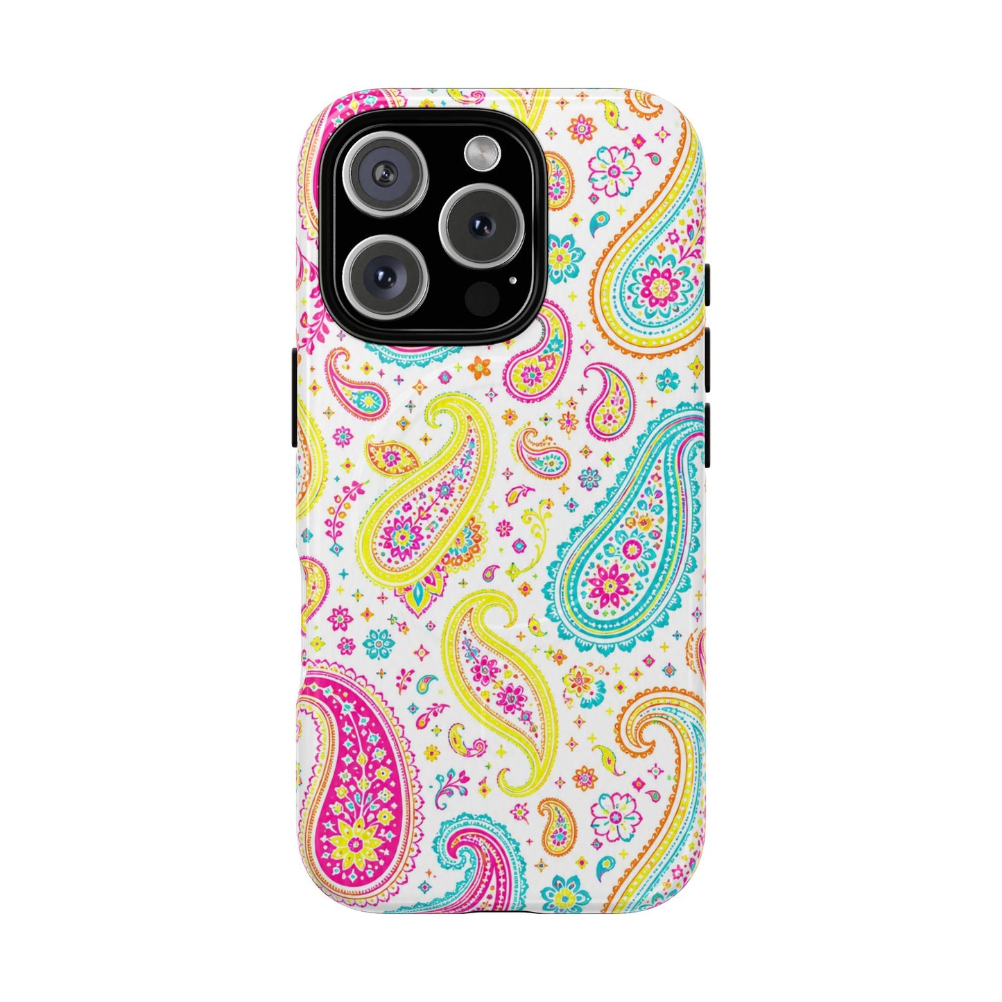 Neon Paisley Magnetic Case
