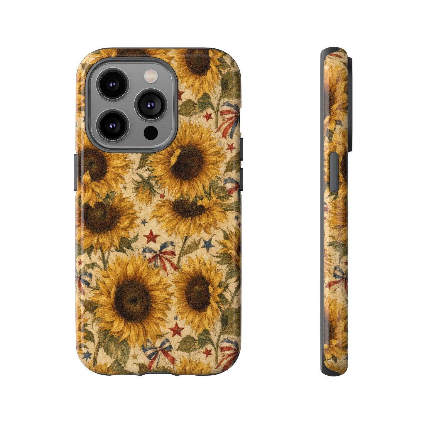 Patriotic Sunflowers Tough Case