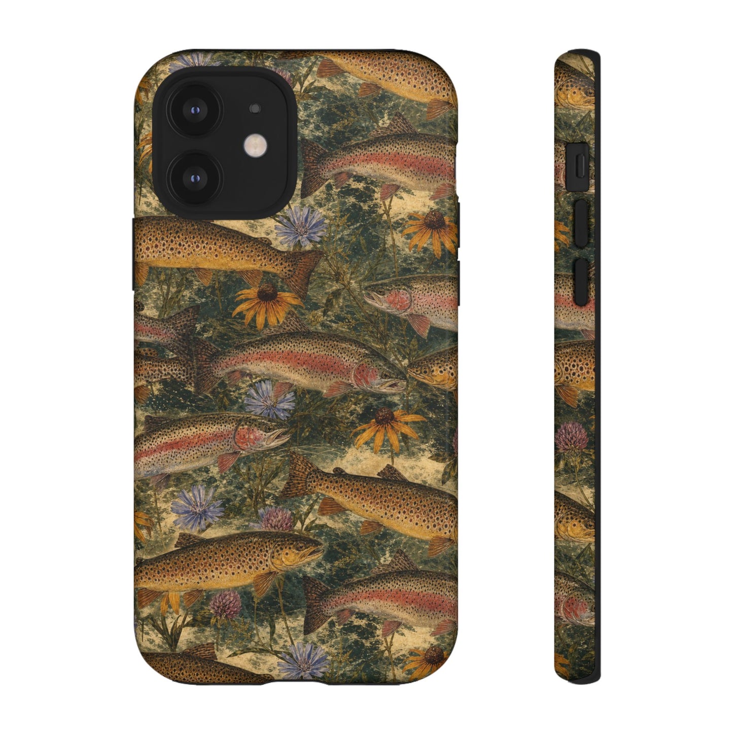Floral Trout Tough Case