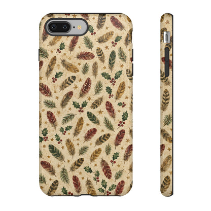 Christmas Feathers Tough Case