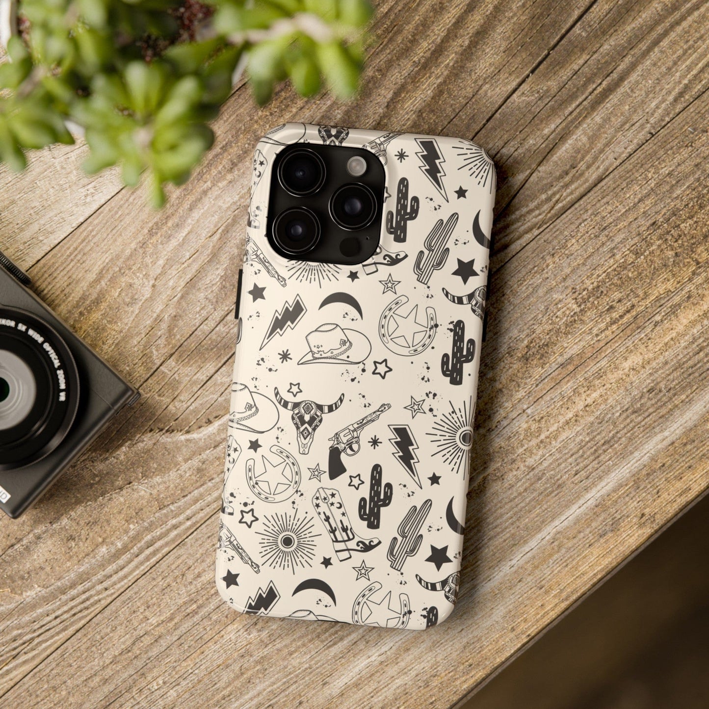 Western Doodles Phone Case