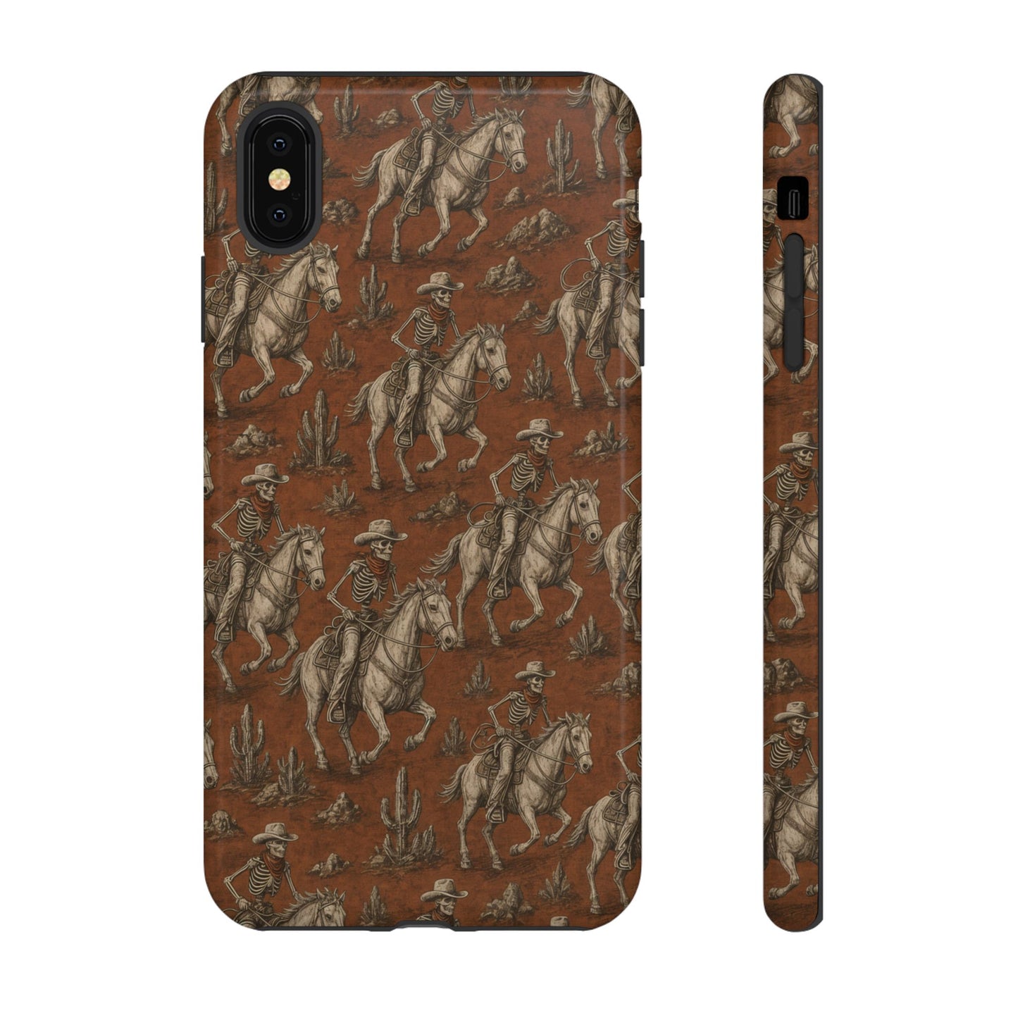 Skeleton Cowboy Ride Tough Case