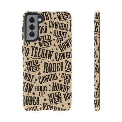 Cowgirl Slang Tough Case