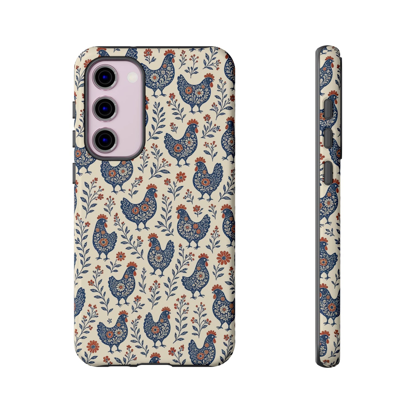 Folk Hens Tough Case