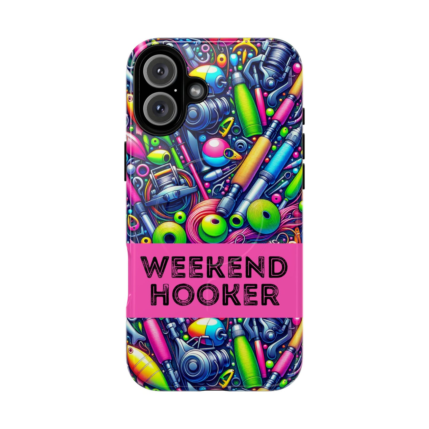 Weekend Hooker Neon Magnetic Case