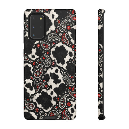 Paisley Cowhide Tough Case