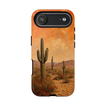 Sunset Cacti Tough Case