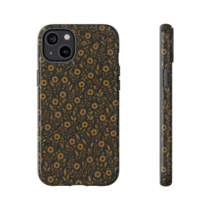 Moody Sunflowers Tough Case