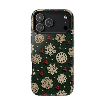 Crochet Snowflakes Magnetic Case