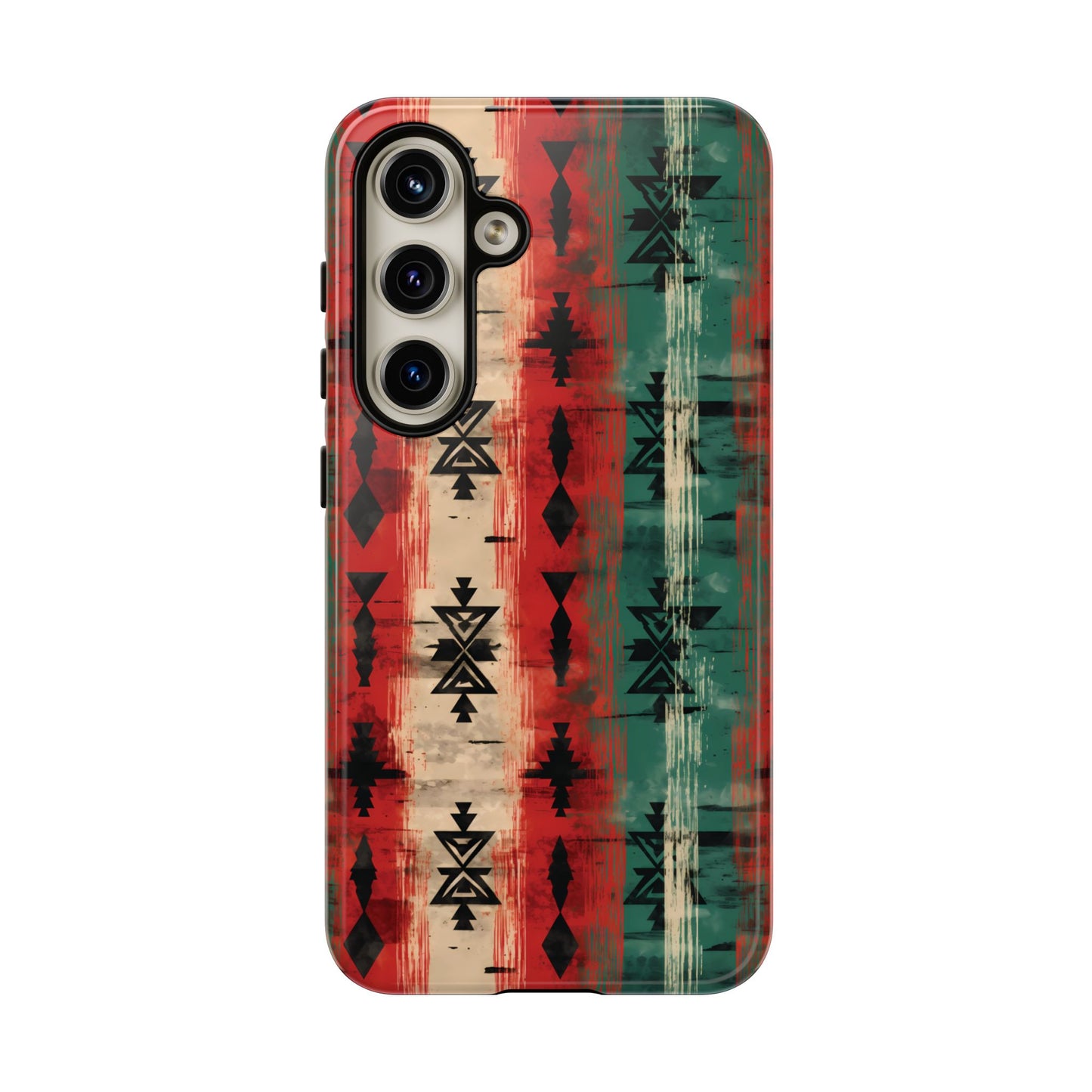 Christmas Grunge Aztec Tough Case