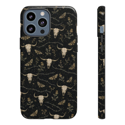 Bull Skull Barbwire Tough Case
