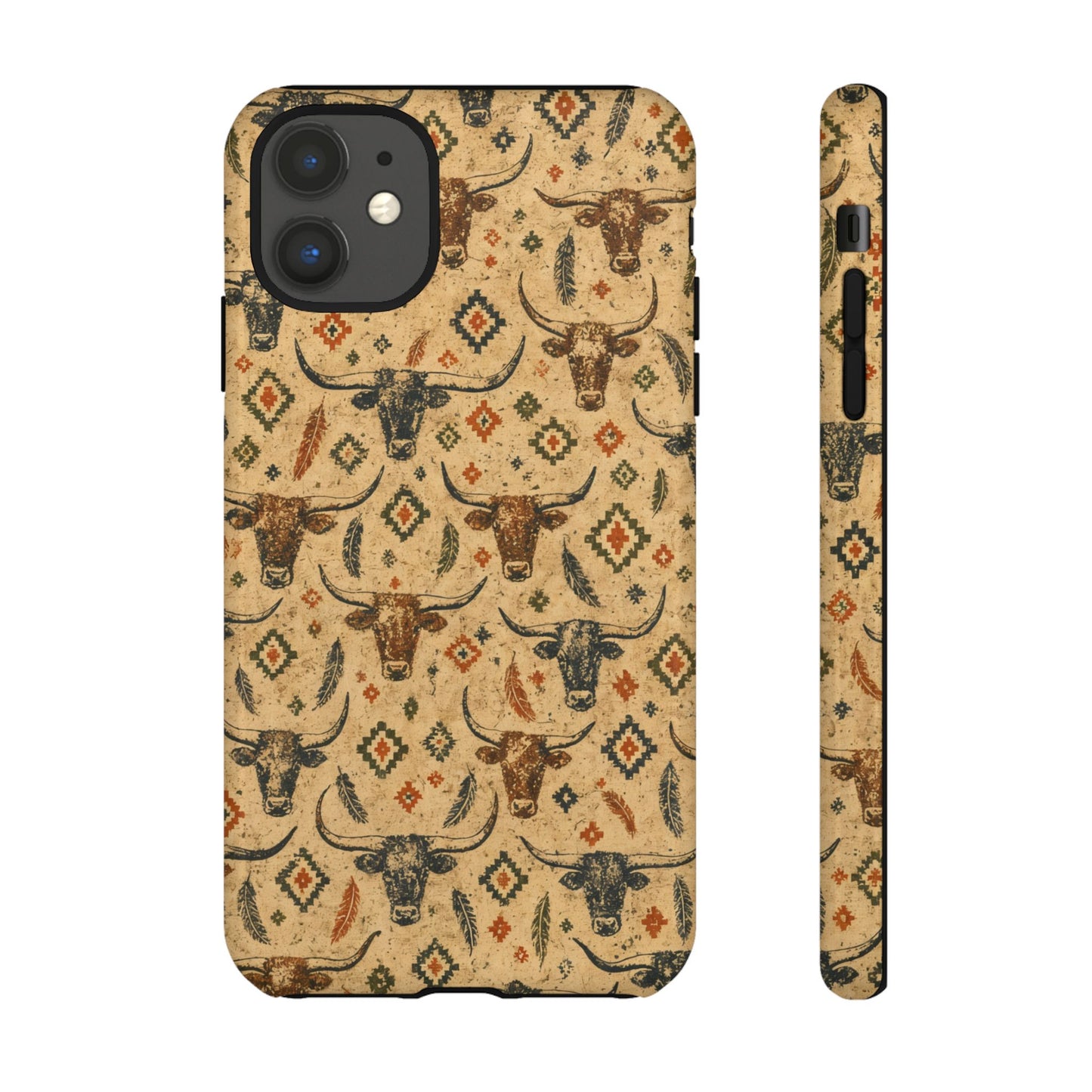 Longhorn Aztec Tough Case
