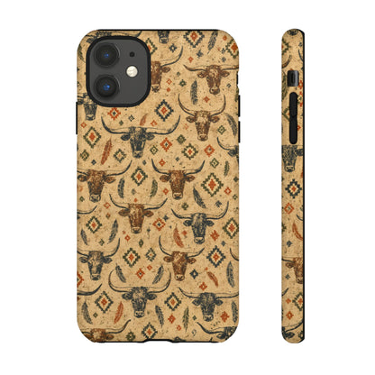 Longhorn Aztec Tough Case