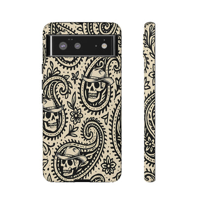 Cowboy Skull Paisley Tough Case