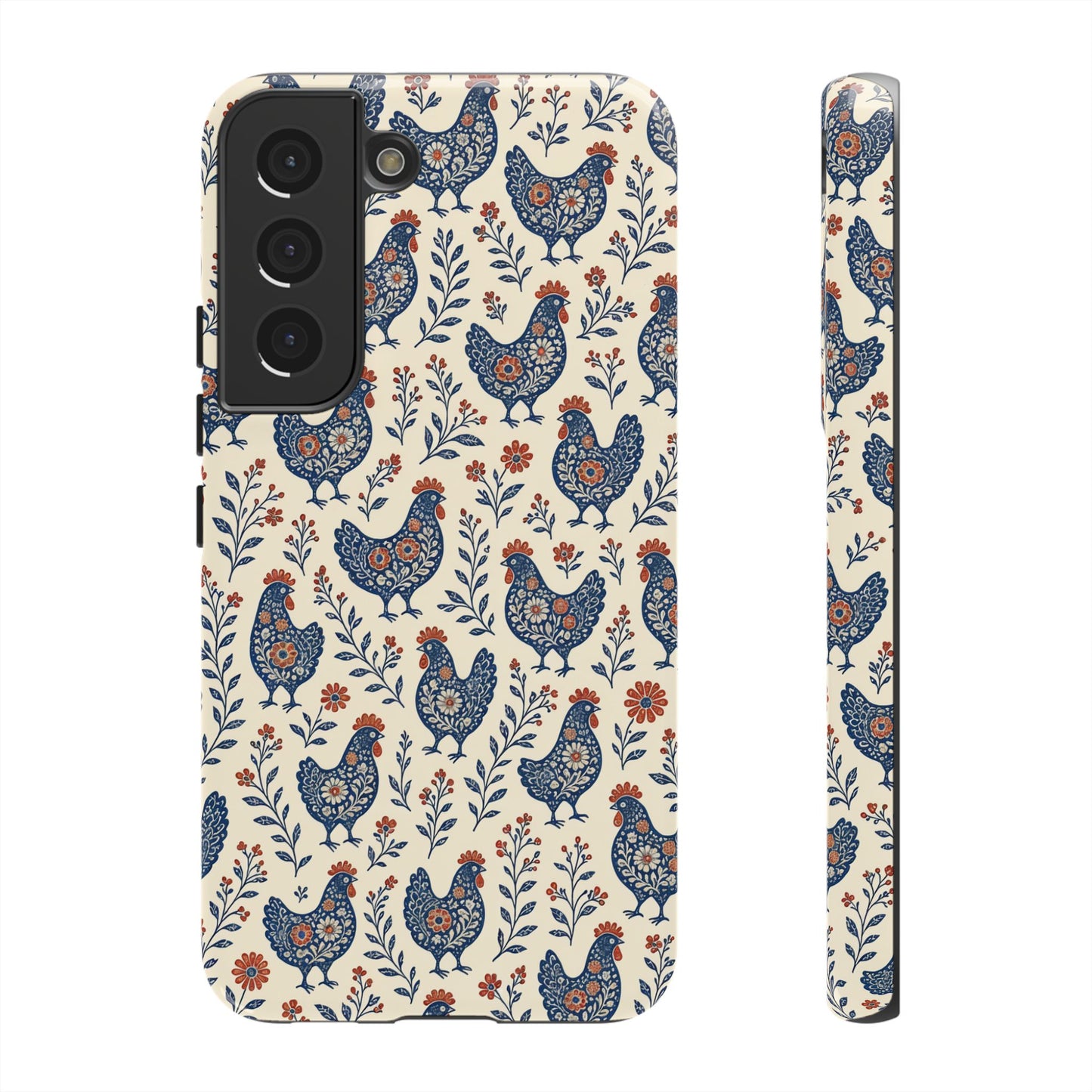 Folk Hens Tough Case