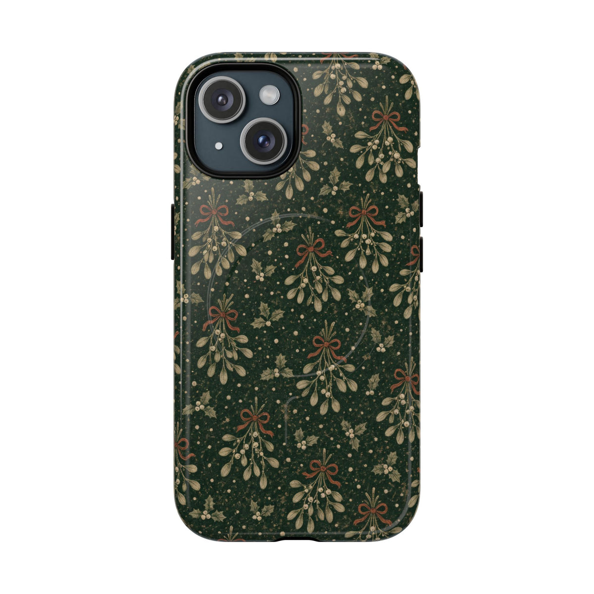 Mistletoe Etching Magnetic Case