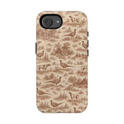 Pheasant Toile Tough Case