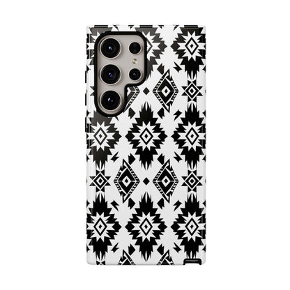 Black White Aztec Phone Case