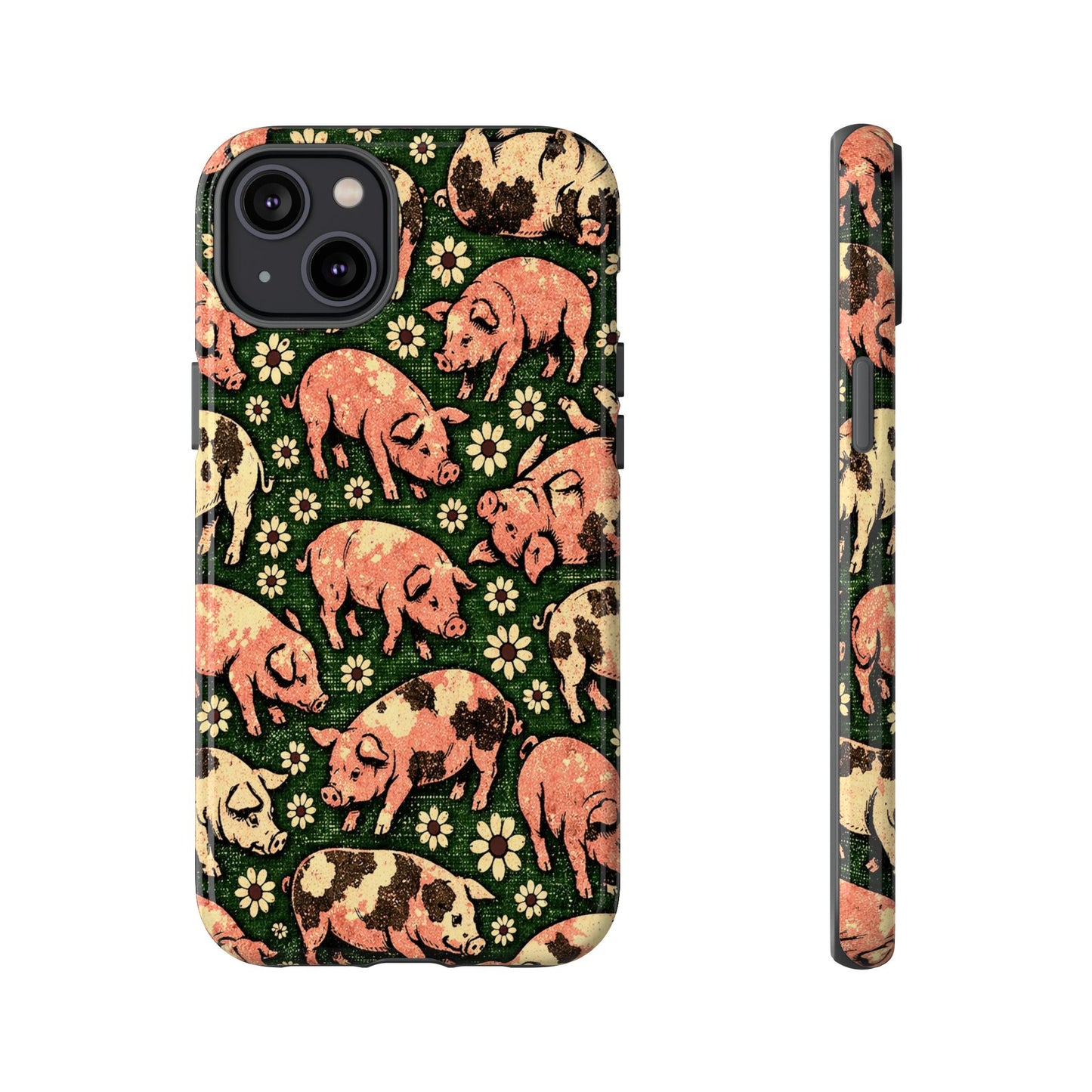 Retro Pigs Tough Case