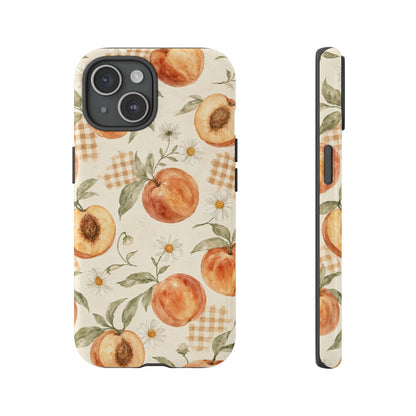 Peachy Gingham Tough Case
