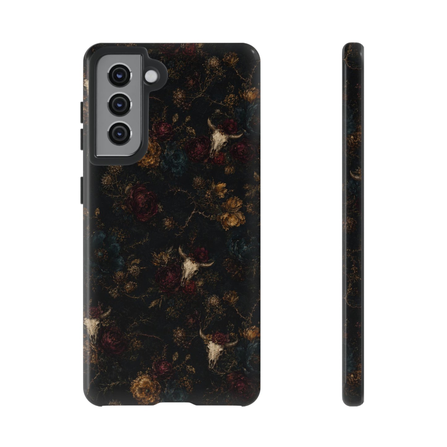 Bull Skull Bloom Tough Case