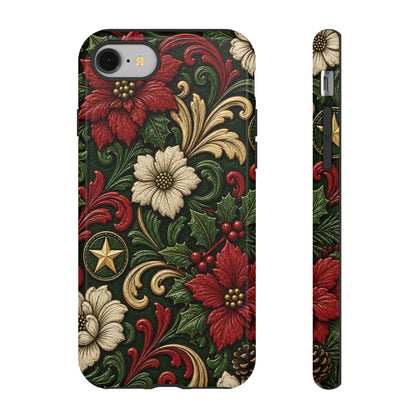 Tooled Christmas Stars Tough Case