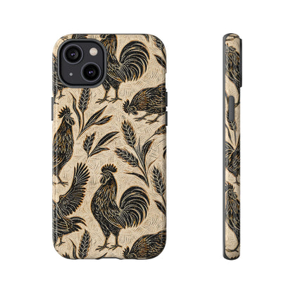 Carved Rooster Tough Case